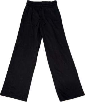 Wild Fable Women's Black High-Rise Wide Leg Sweatpants